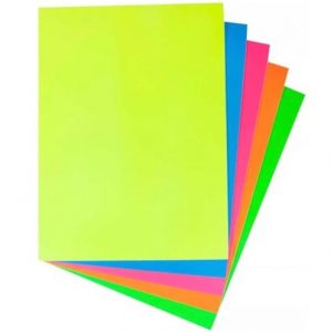 Cartulina Fluorescente