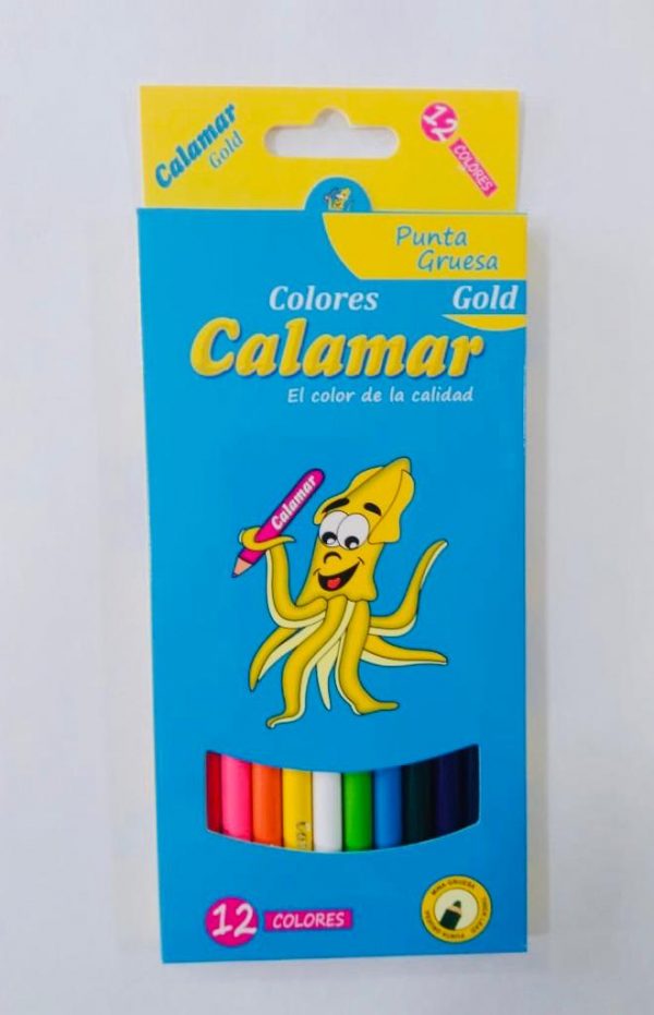 Caja De Color Calamar