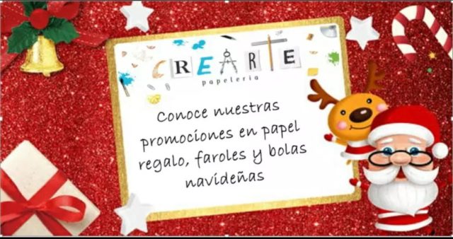 Llegó la navidad a Papelería Crearte 🎅